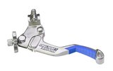 Clutch Lever + Mount short blue Moose Racing