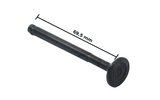 Exhaust Valve long 69.5mm 50cc China-based scooter / GY6