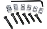 Handlebar Riser Kit 5 - 30 mm black / chrome