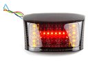 LED Tail Light STR8 + indicators Black Line Yamaha BWs from 2004
