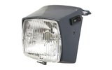Headlight OEM quality 12V grey Peugeot 103 MVL / Vogue