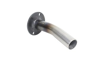 Linkkiputki pakoputkelle - äänenvaimennin taivutettu KRM d.22 x d.19 mm