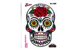 Sticker Mexican Skull 10x12cm