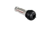 Tire Valve tubeless straight aluminium silver