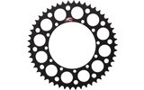 Rear Sprocket Renthal 520 50T Ultra Light self-cleaning black Kawasaki KX / KXF