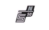 Sticker S50 N silver Simson