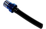 Vent Hose Scar aluminium cap blue