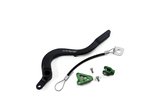 Brake Pedal aluminium Moose Racing KXF 250 green