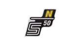Sticker S50 N yellow Simson