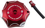Fuel Cap aluminium Moose Racing Honda CRF 250 / 450 red