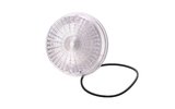 Indicator Lens rear 80mm white Simson