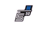 Sticker S50 N blue Simson