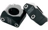 Handlebar Clamps Scar universal 28,6mm black