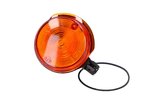 Indicator front 80mm orange w/ black cap Simson
