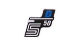 Sticker S50 B blue Simson