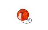 Indicator front 80mm orange w/ chrome cap Simson