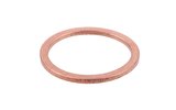 Exhaust Gasket 28x34mm solid copper Simson