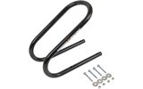 Wheel Chock Lock / Holder for transport 5" black