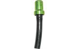 Vent Hose / Breather with one-way valve green