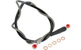 Brake Hose front braided steel Moose Racing EXC / FE / TE