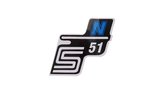 Sticker S51 N blue Simson