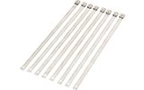 Cable Ties x8 ladder style 20cm stainless steel