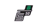 Sticker S50 B green Simson