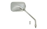 Mirror square right chrome M10