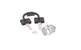 Side Cover Lock silver Simson