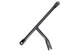 Upper Frame Strut right black Simson Enduro