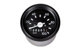 Speedometer 100km/H round 60mm w/o indicator light Simson