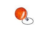 Indicator rear 80mm orange w/ chrome cap Simson