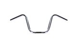 Handlebar chrome custom universal classic mopeds L.590mm