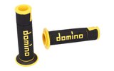Grips Domino A450 On-Road Racing black / yellow (open ends)