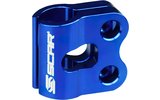 Brake Line Clamp front Scar Honda / Yamaha blue