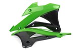 Side Panels front KX 85 14- green / white