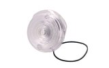 Indicator Lens front 80mm white Simson