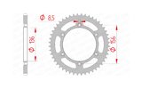 Rear Sprocket Afam steel 46 teeth Beta / Husqvarna / Sherco