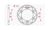 Rear Sprocket Afam steel self-cleaning 48 teeth Beta / Sherco