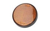 Reflector round orange screw-on d.55mm