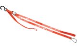 Carabiner Tension Straps extra strong 213cm orange