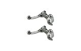 Decompression / Choke Levers x2 chrome-plated metal