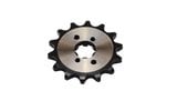 Front Sprocket Doppler 15 - 420 Black coating Derbi