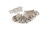 Variator Cover Bolts Piaggio steel / chrome