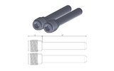 Brake Pad Pin Moto Master front RM 125 / 250 1989 à 1995