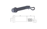 Brake Pad Pin Moto Master front TC / SX 65
