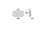 Brake Pads front Moto Master Pro Racing TC / SX 85