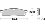 Brake Pads front Moto Master Nitro YZ 85