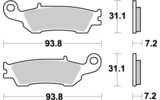 Brake Pads front Moto Master Nitro YZ / YZF