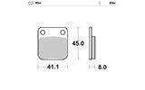 Brake Pads rear Moto Master Nitro KX 65